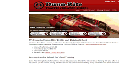 Desktop Screenshot of dunnritedrivingschool.com